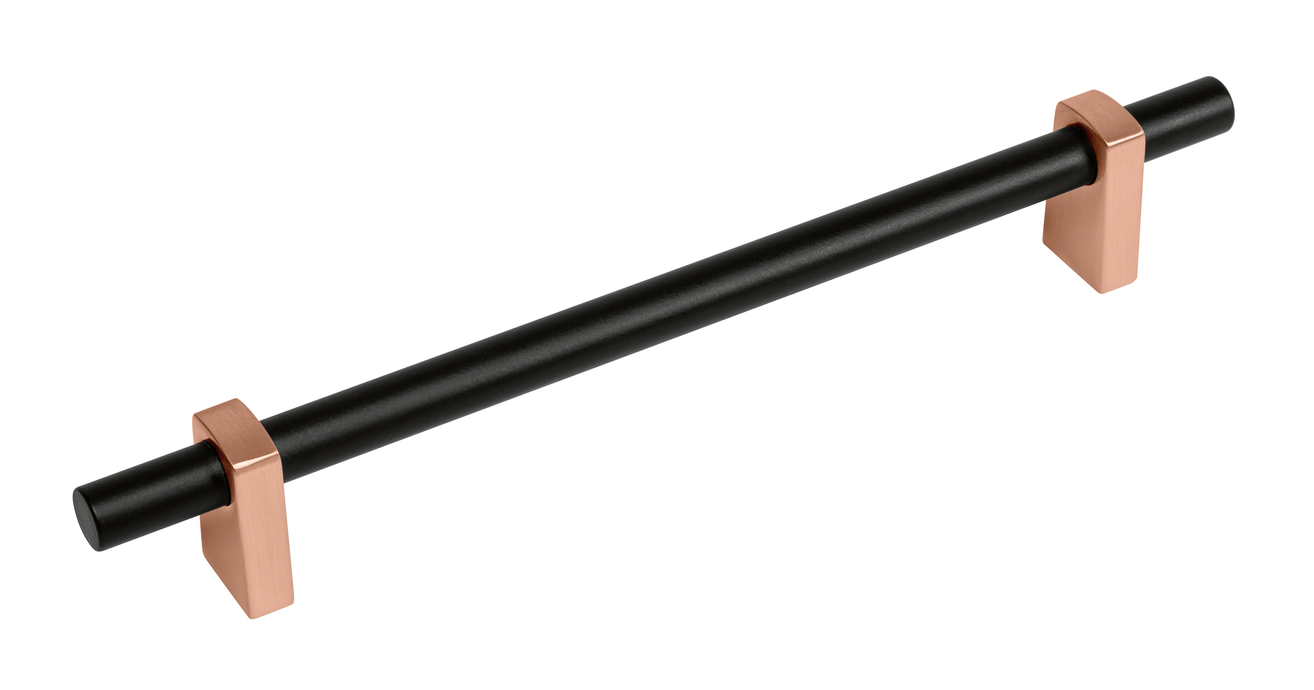 NERO + PIEDINI ORO ROSA