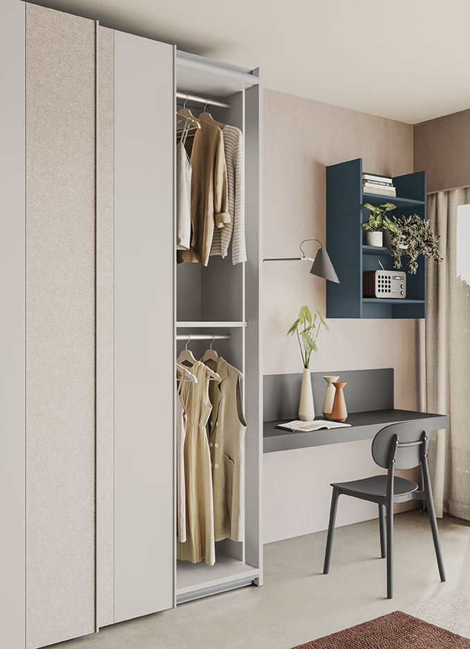 Armadi camera letto golf utility space armadi anta scorrevole go u34 p116