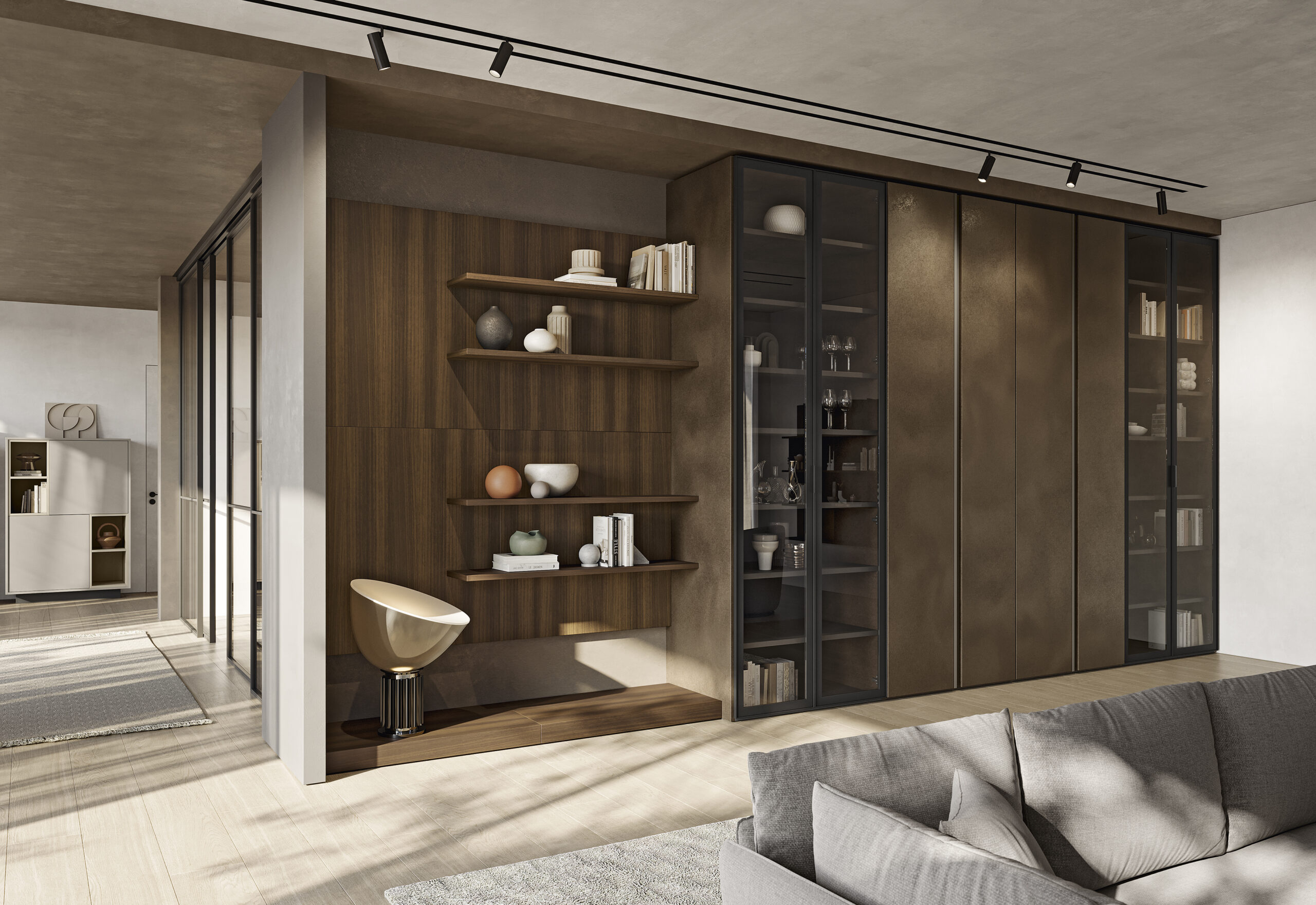 Arredamento ambiente salotto casa golf news 2025 zona giorno go news l02 p48 49