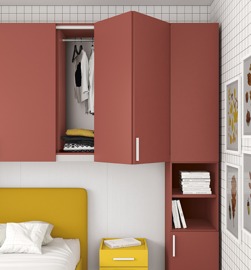 Ponte armadio letto ragazzi golf kid space camerette go k42 p303