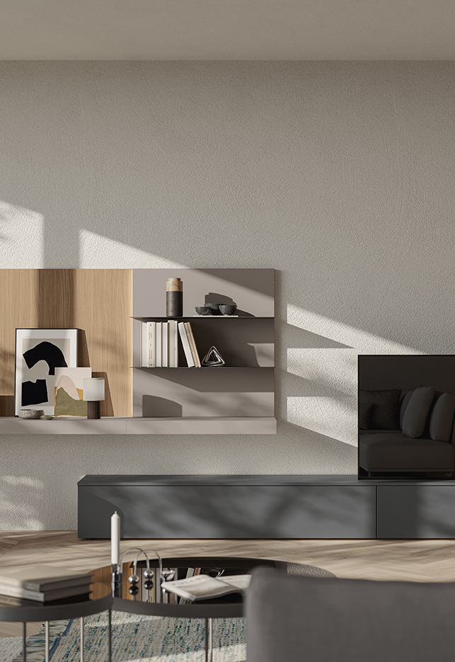 Arredamento casa tendenza stile n&d living space habitat giovane dinamico go l02 p22