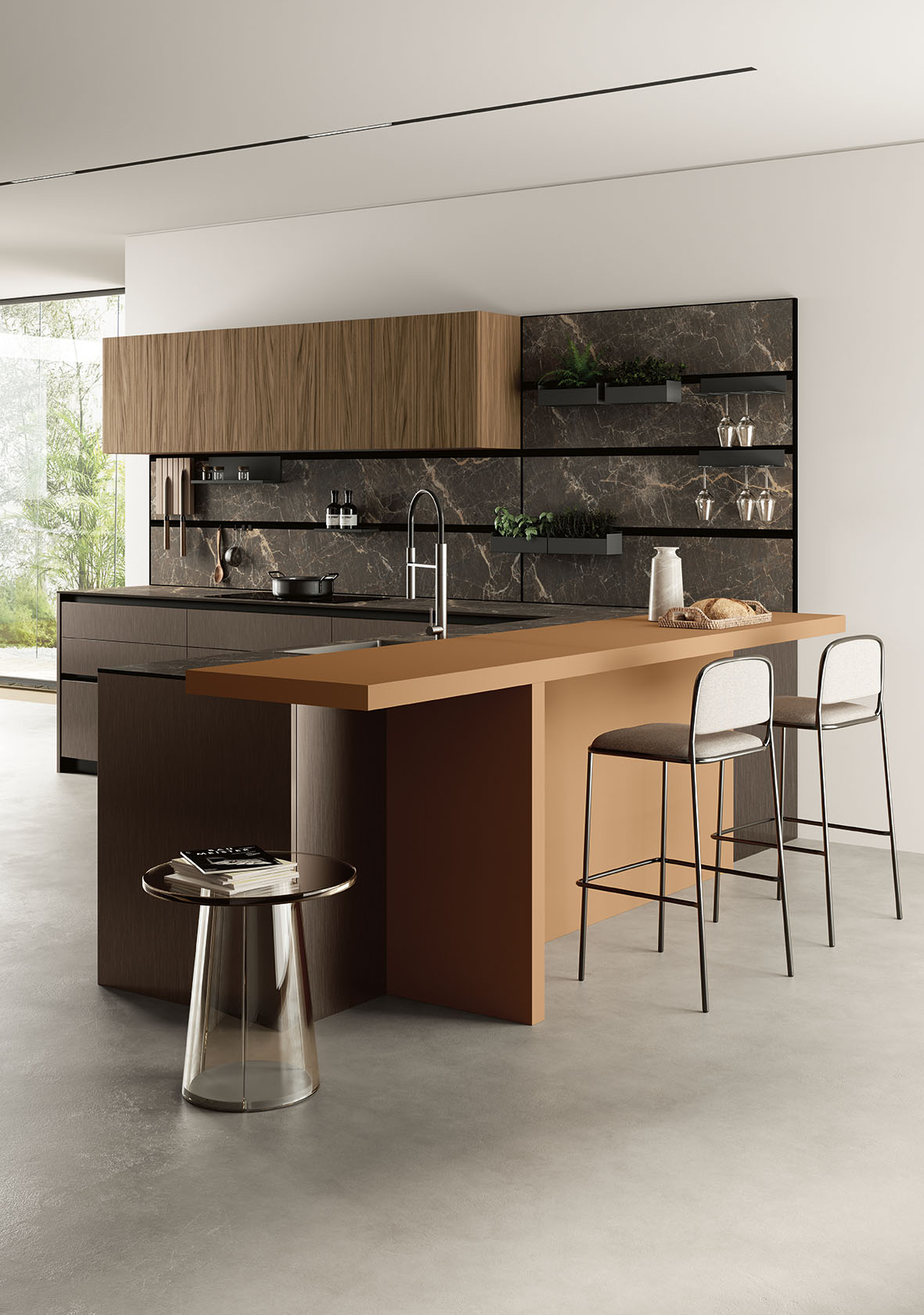 Cucina moderna laccata bianco isola kitchen deluxee collection1 pag 5 pratica l