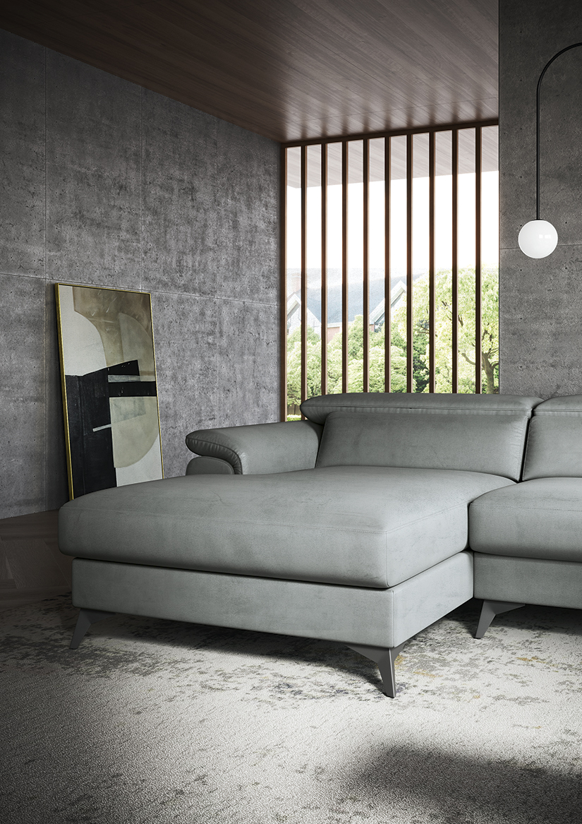 Divano moderno design life collection divani sp gen zen p05