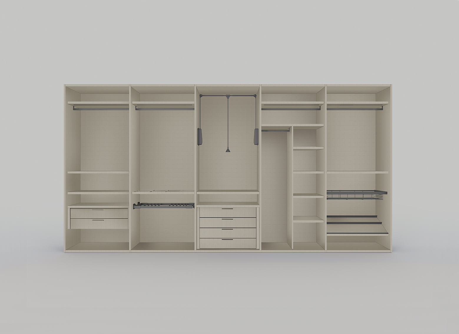 Guardaroba armadi casa n&d attrezzature interne p102 103