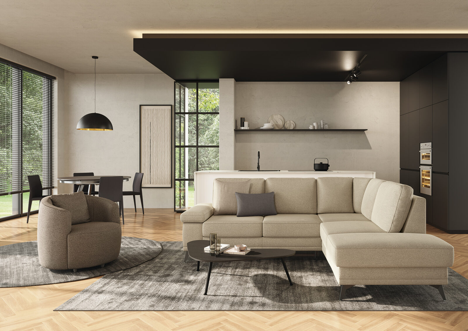 Poltrona moderna design life collection poltrone sp gen ref p26 27