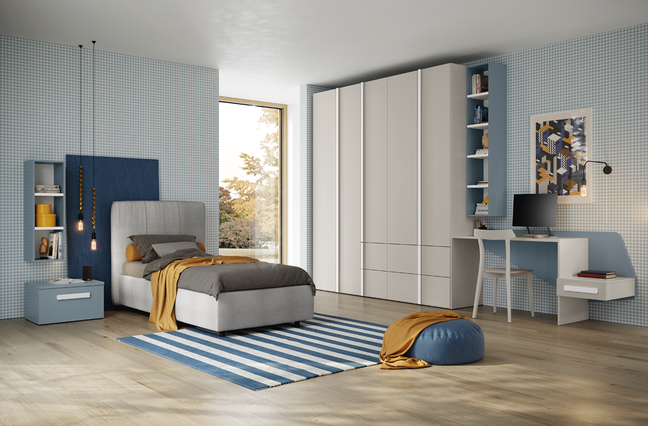 Ragazzi cameretta volo kids young camerette vo kid c007 p36 37