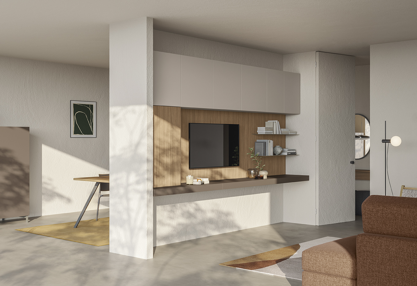 Arredamento casa tendenza stile N&D living space habitat giovane dinamico ND L116 P138