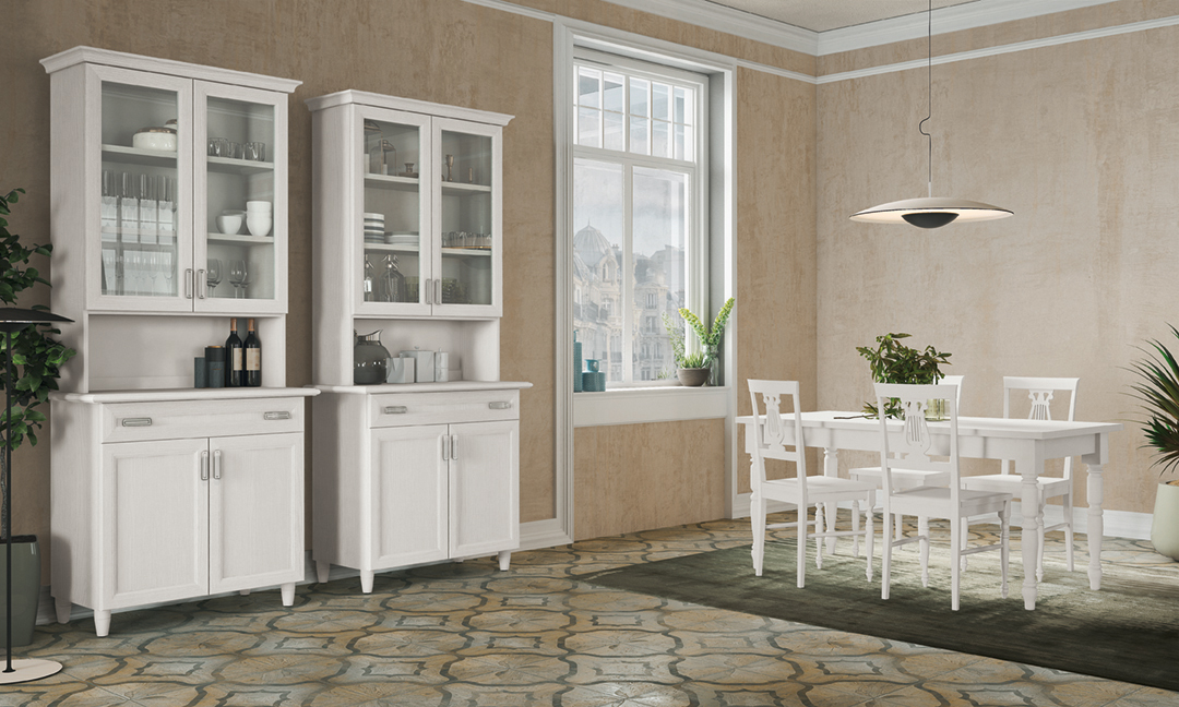 Arredamento salotto libreria arcadia mezzogiorno classico ar gio l017 p120 121