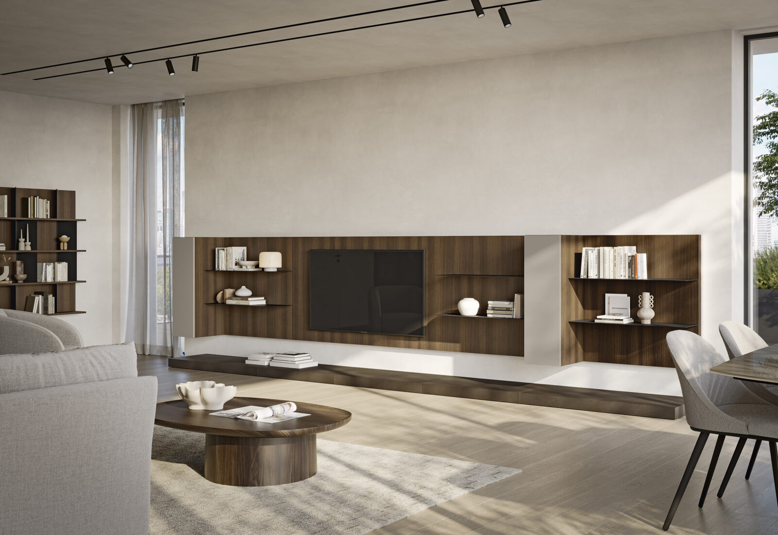 Arredamento ambiente salotto casa golf news 2025 zona giorno go news l02 p44 45