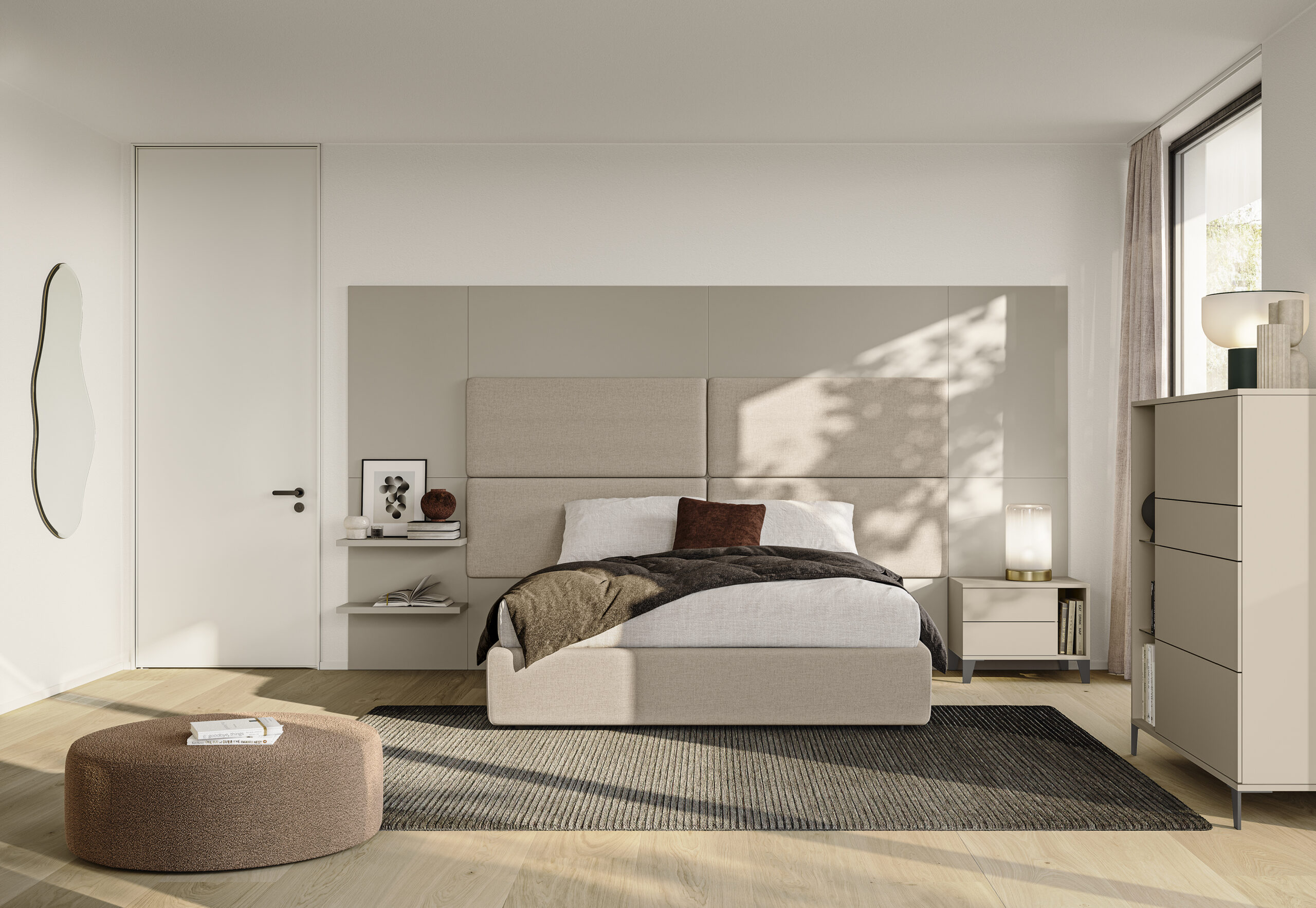 Arredamento spazi casa golf news 2025 zona notte go news l03 p70 71