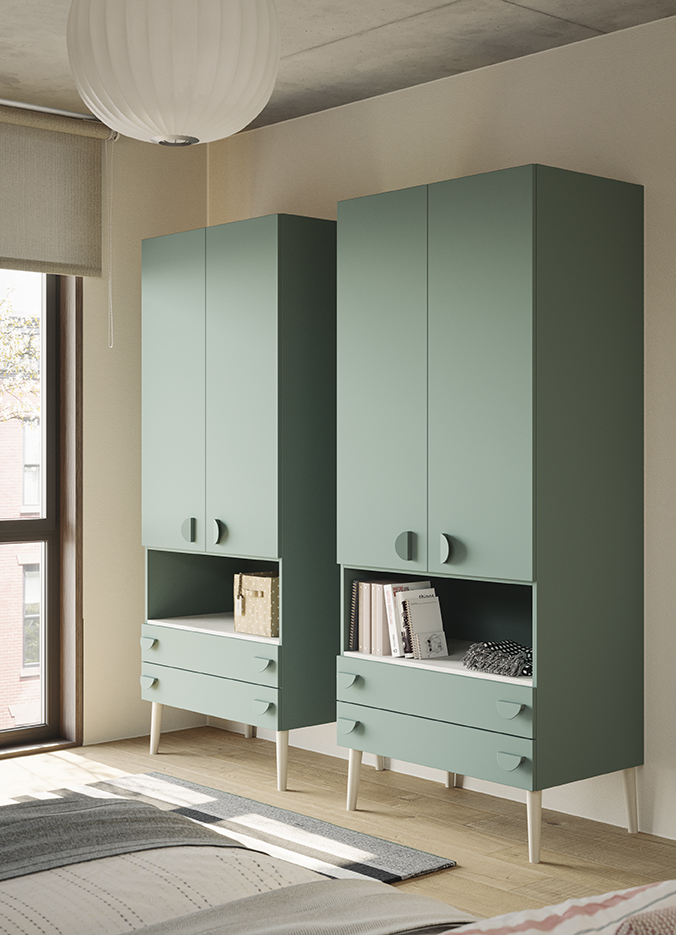 Armadi design camerette armadio battente go k05 p49