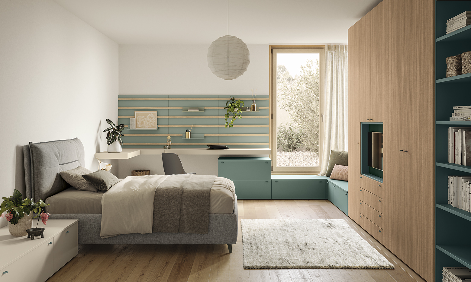 Armadi design camerette armadio battente GO Y13 P108