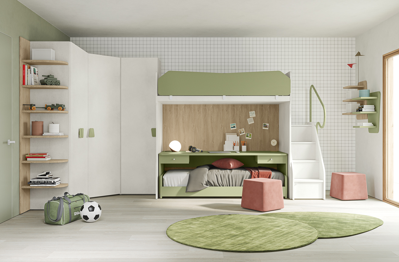 Armadi design camerette armadio battente vo kid c033 p156 157