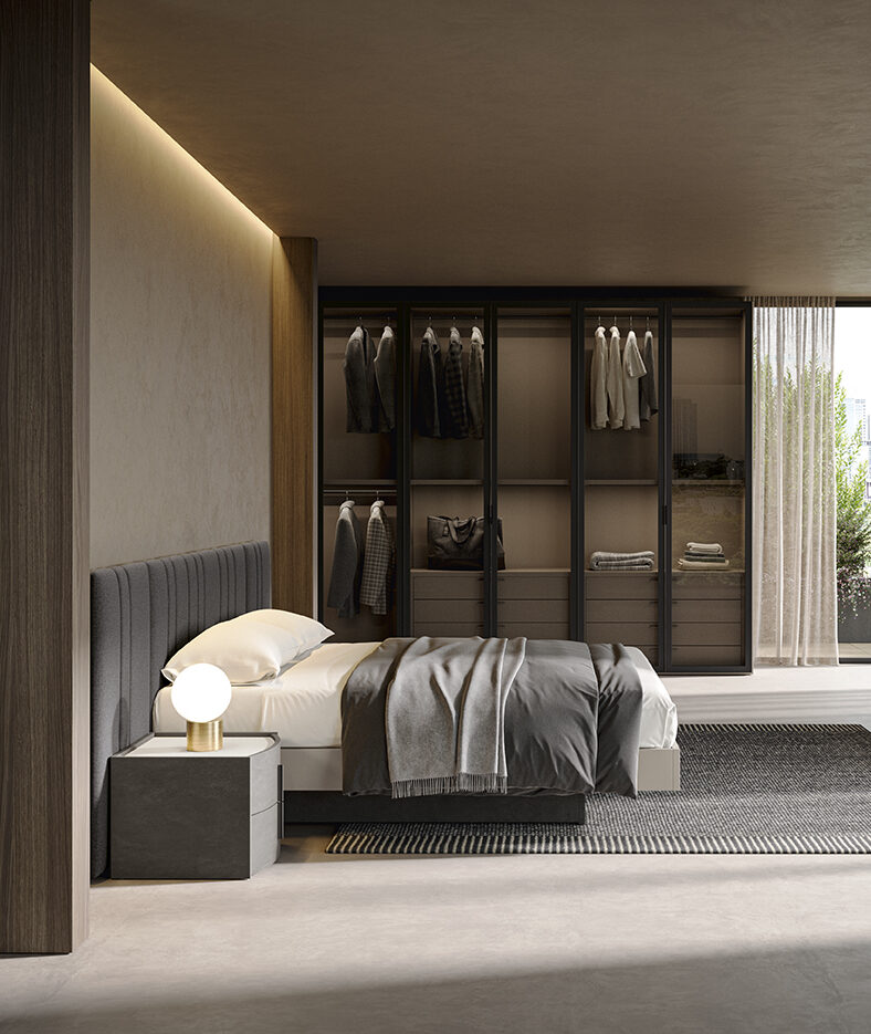 Armadi design moderni ante battenti ND N106 P66