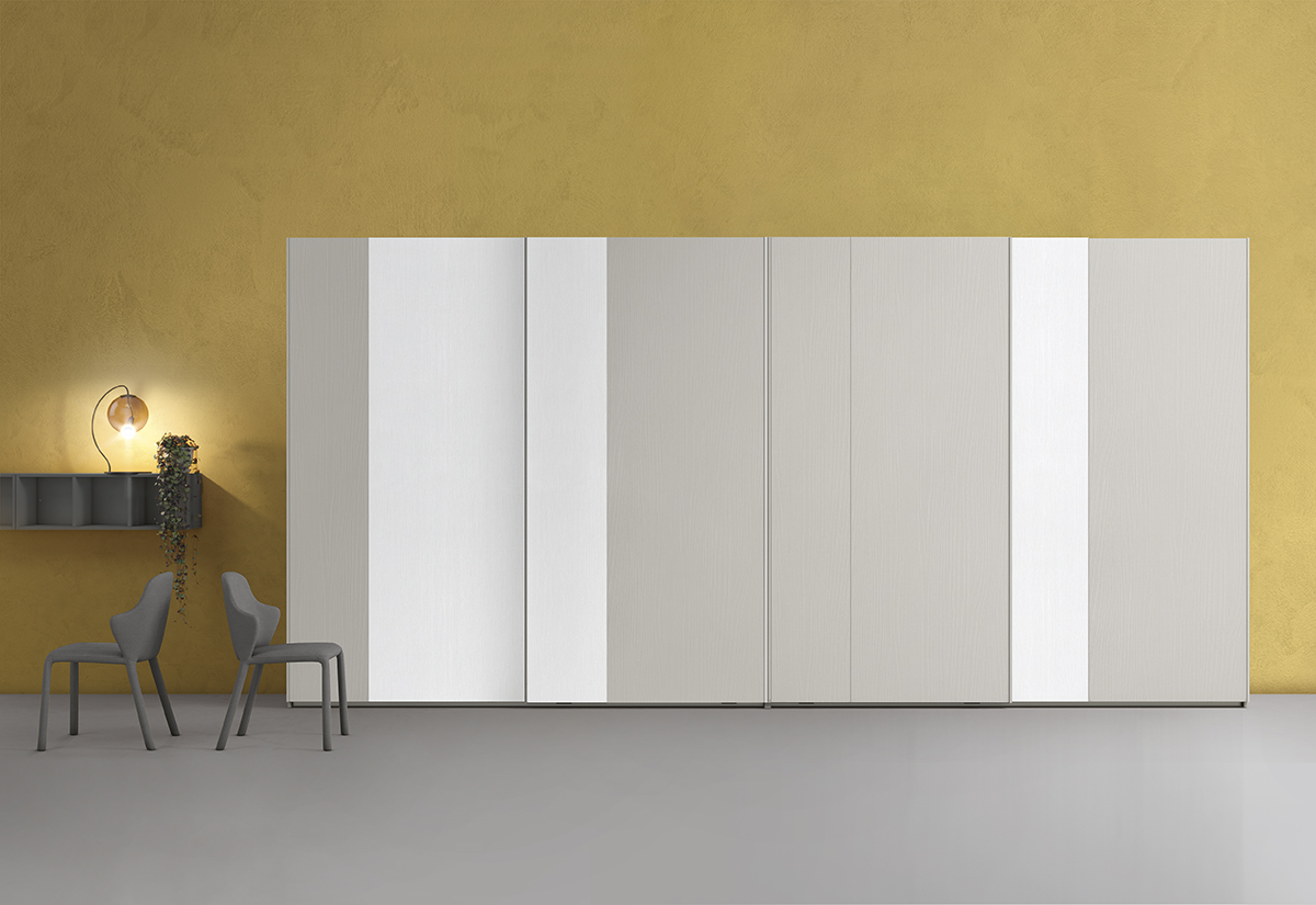 Armadi design moderni camera matrimonle ante scorrevoli ggo u39 p128 129