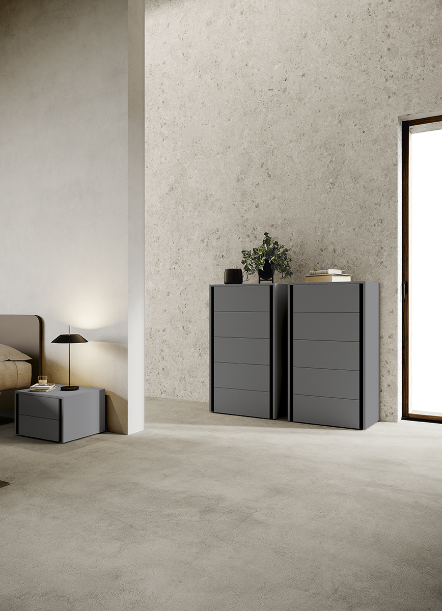 Cassettiera letto accessori design chic n&d go n17 p124