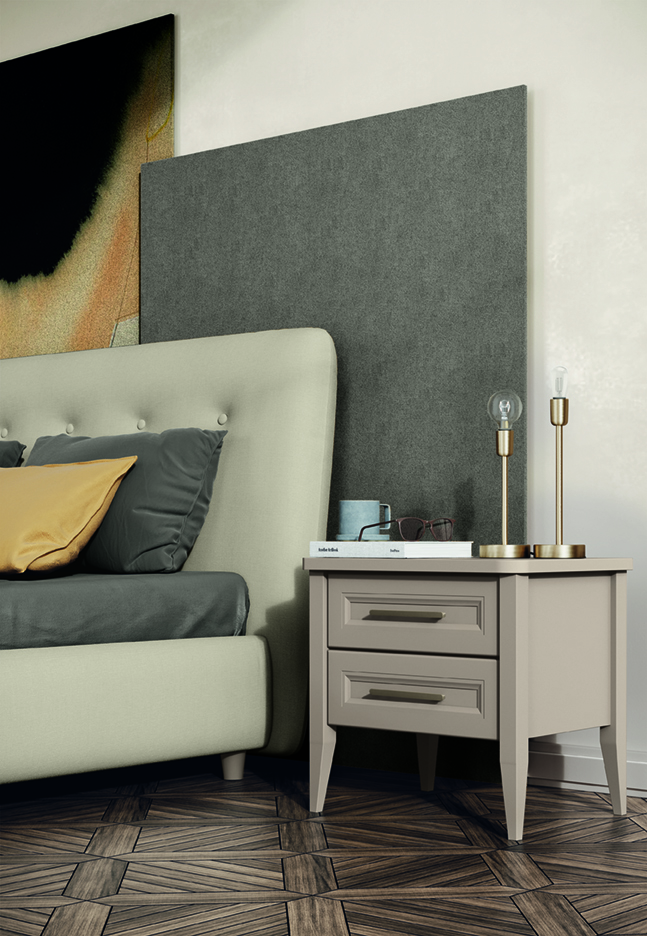 Cassettiera letto accessori design country arcadia ar mno am009 p70 71