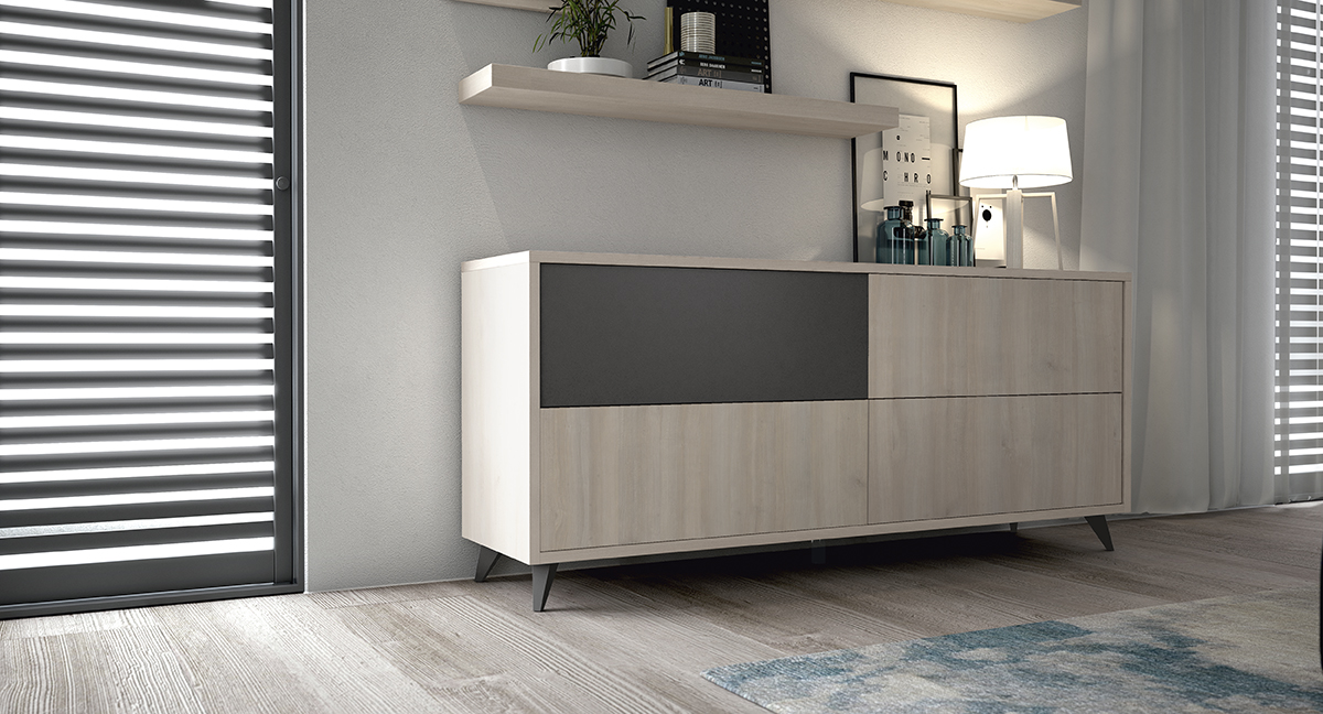 Cassettiera letto accessori design tetris golf go a06 p172