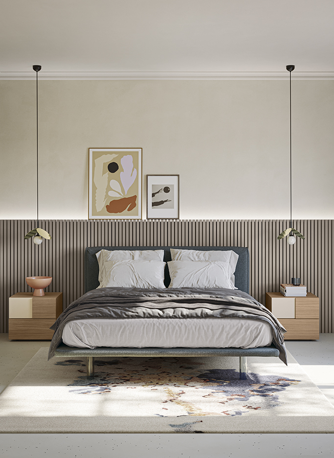 Cassettiera letto accessori design leader ND N126 P237