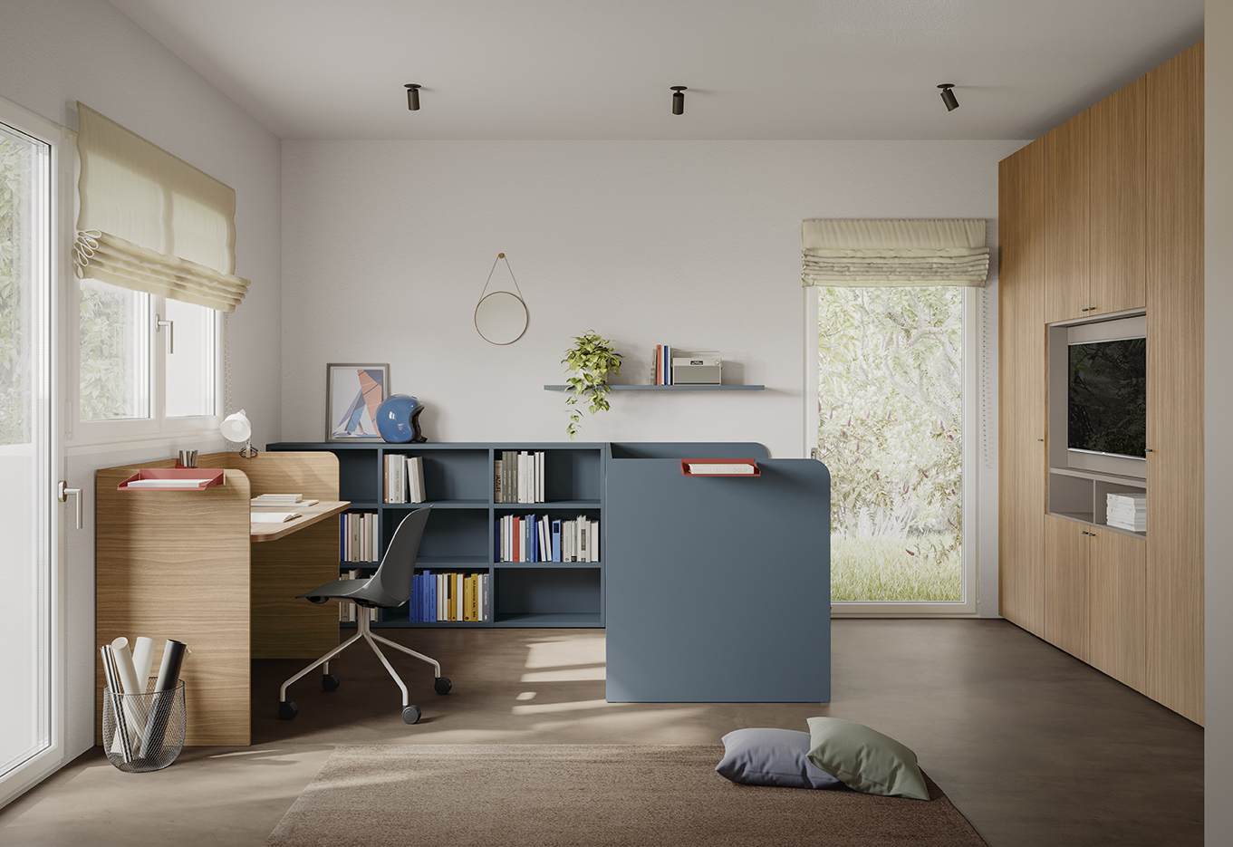 Divano letto design moderni camere golf young letto baia go y06 p48 49