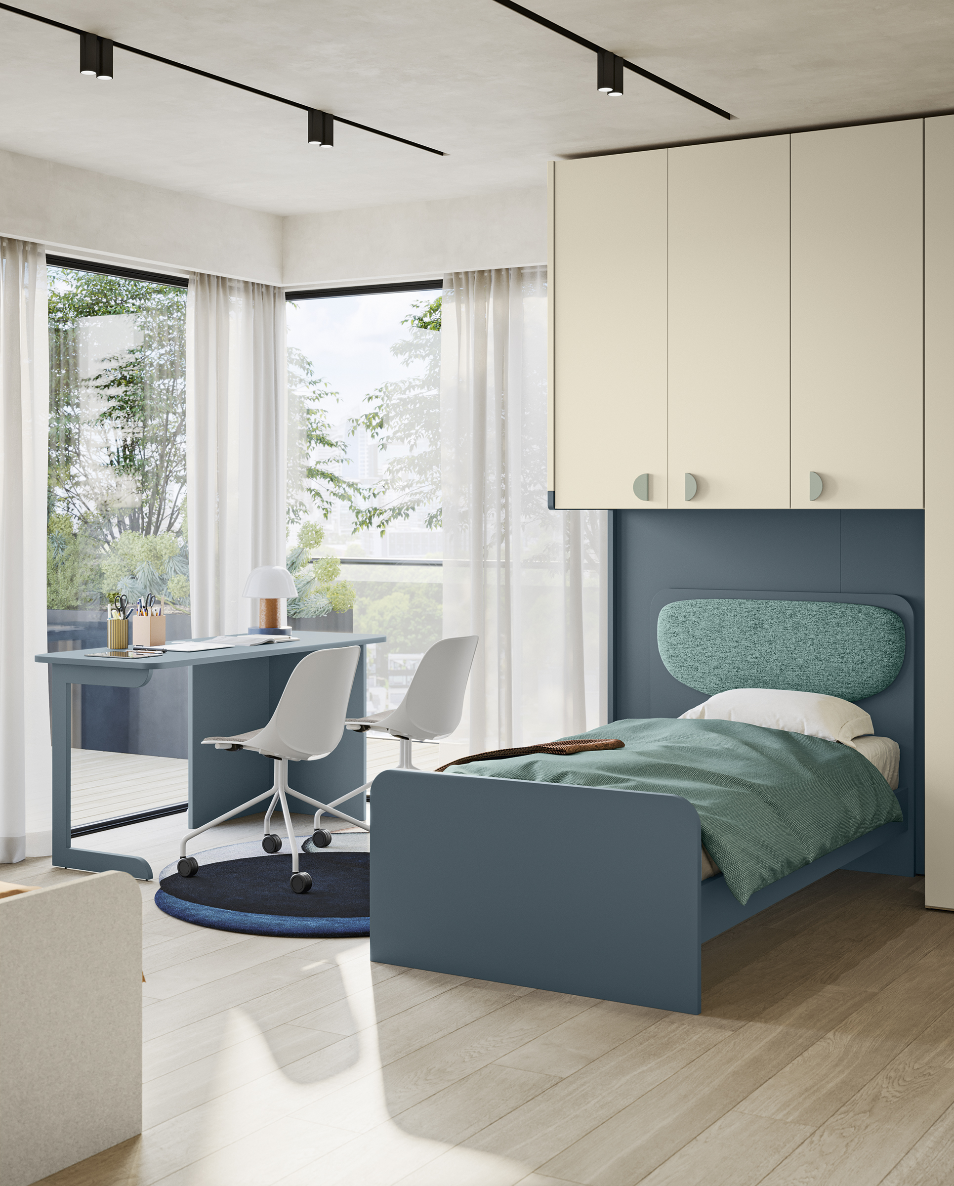 Letti singoli design moderni camere golf kids letto moonieframe go news l02 p61