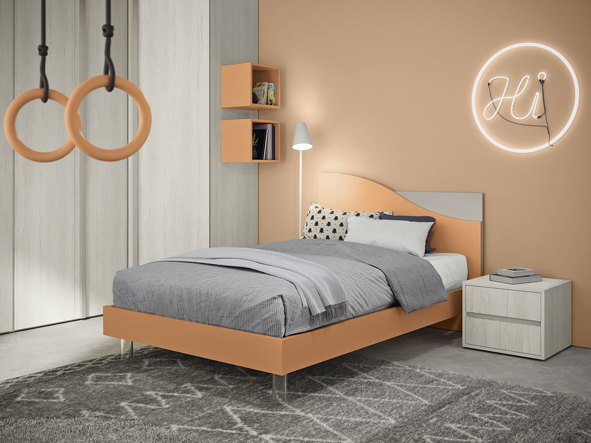 Letti singoli design moderni camere volo kids letto sunrise vo kid c0114 p71