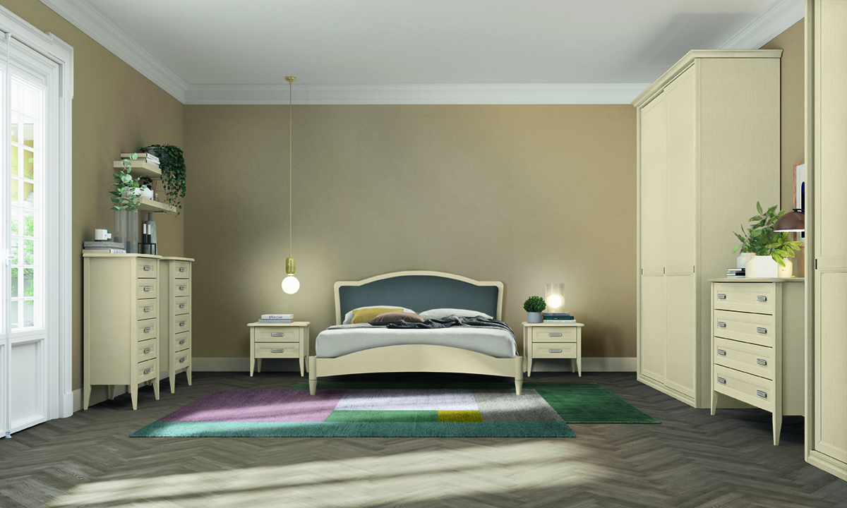 Letto design testata classico omega ar mno am020 p144 145