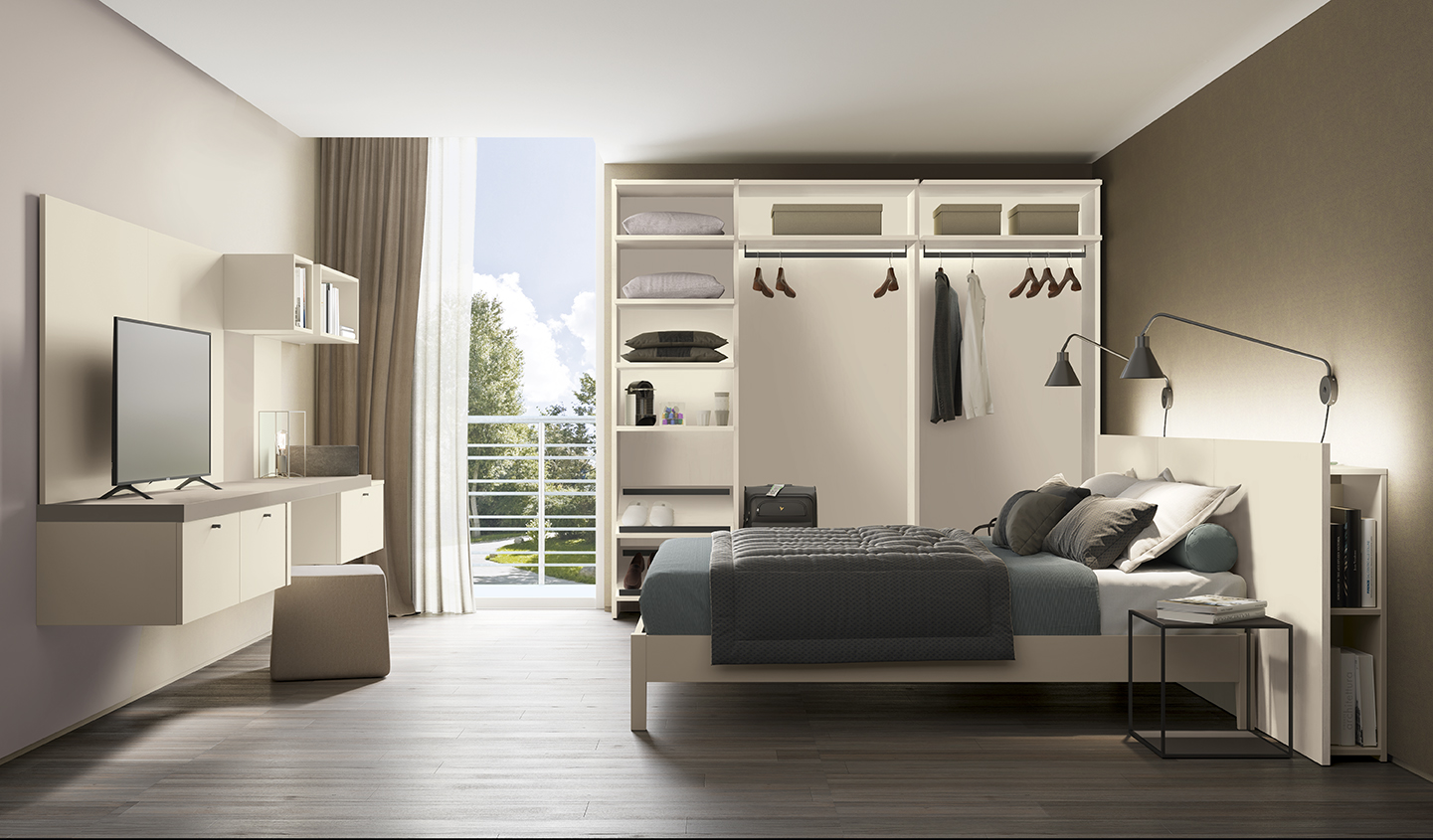 Letto design testata continua letto mushy go h03 p28 29