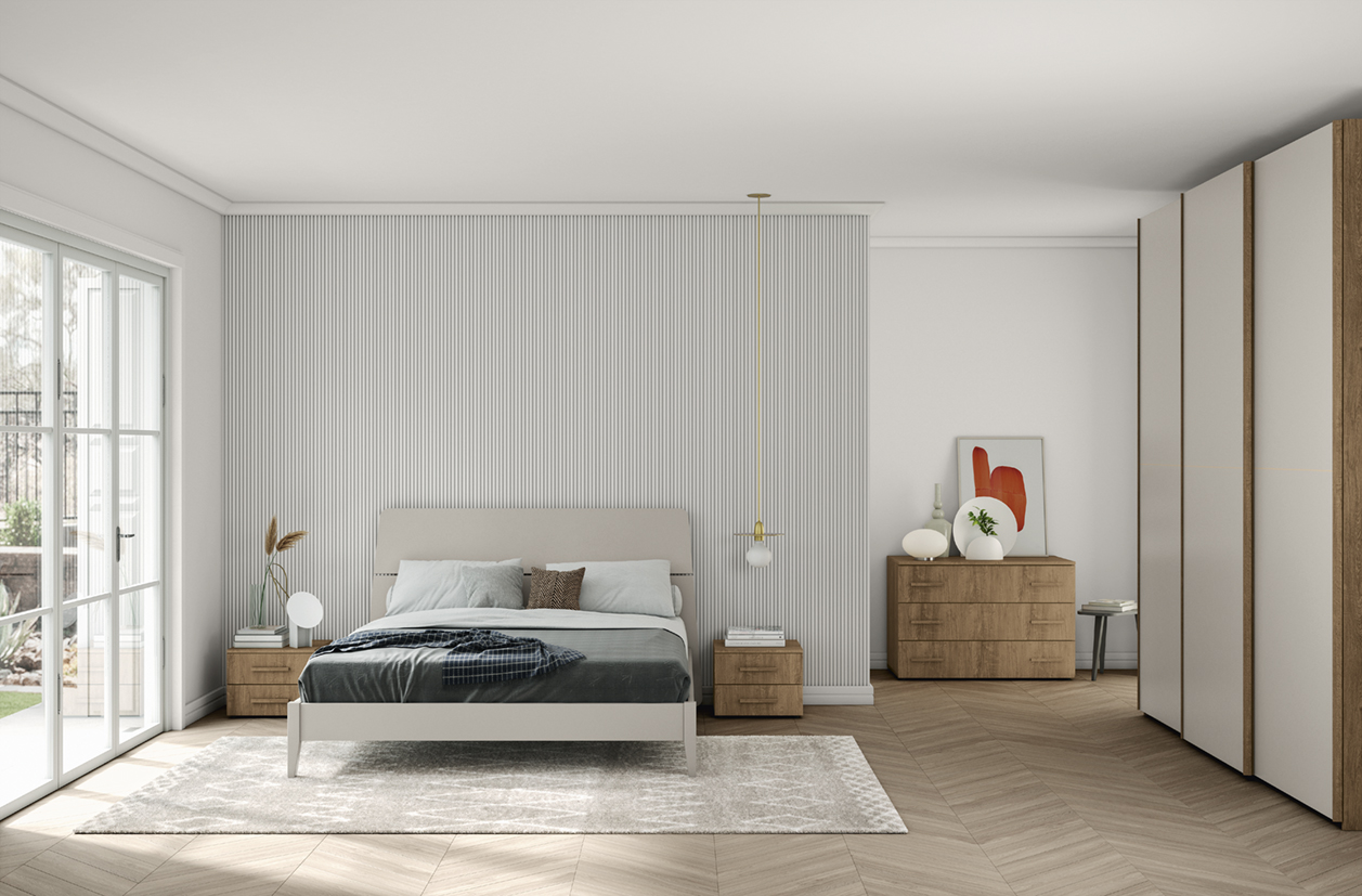 Letto design testata pannello moderno go letto bent vo not m006 p36 37