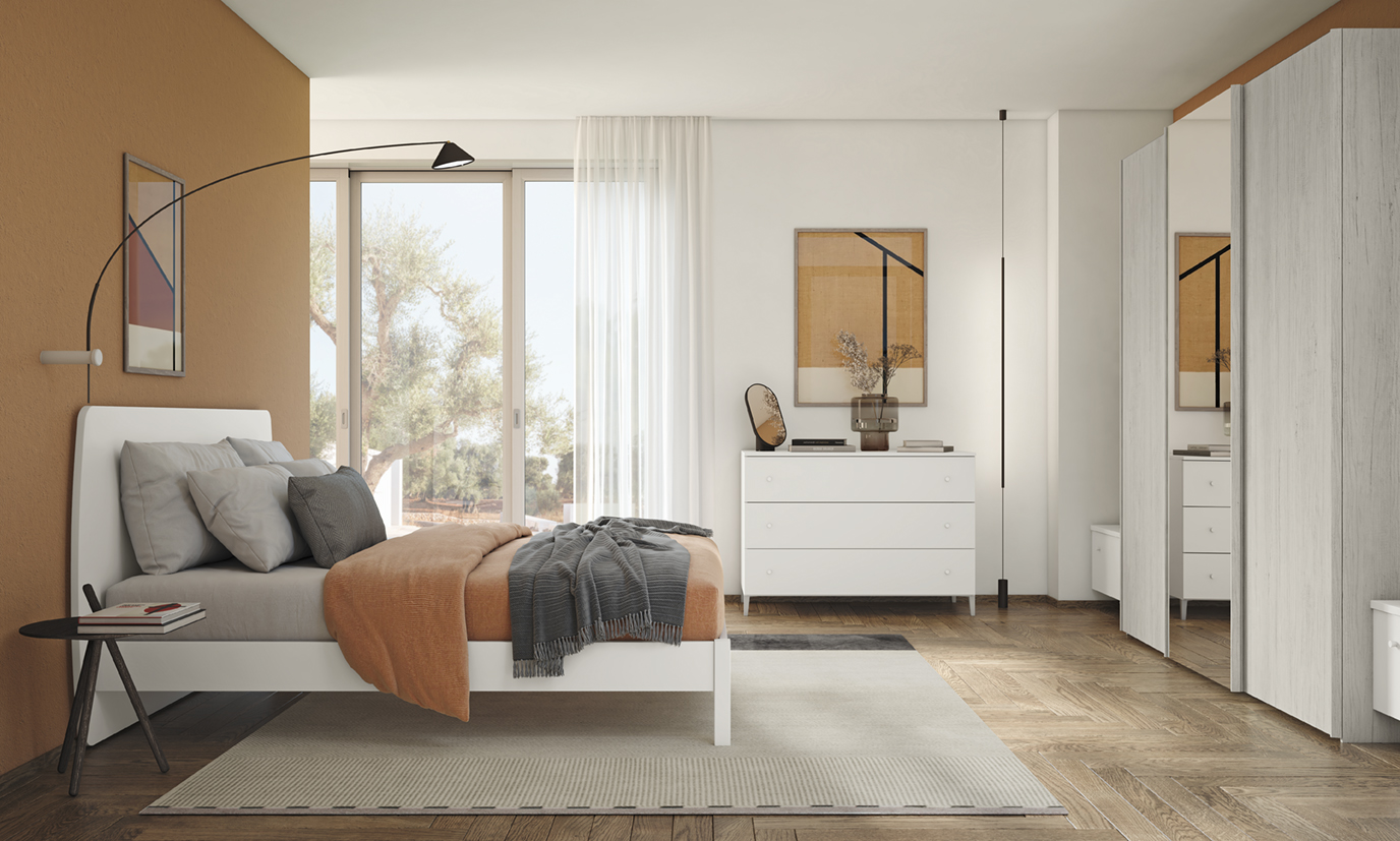 Letto design testata pannello moderno go letto soy vo not m005 p30 31