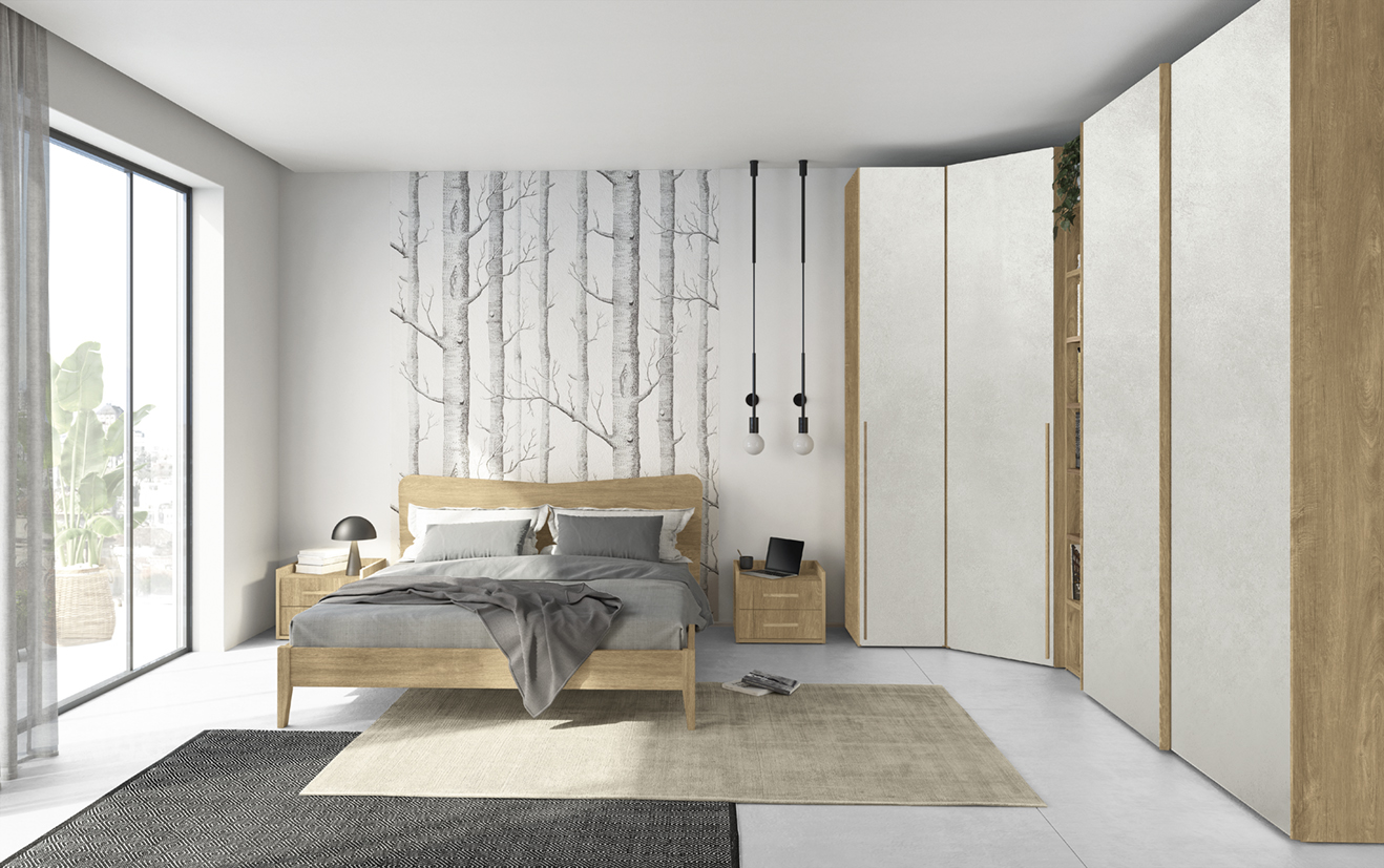 Letto design testata pannello moderno go letto winner vo not m017 p86 87