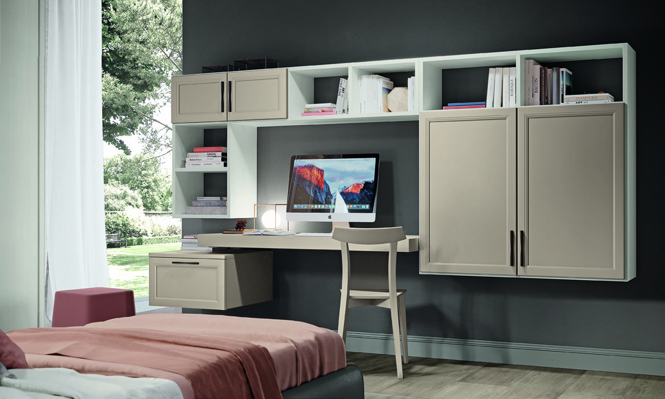 Libreria accessori camerette ar nme ac017 p124 125