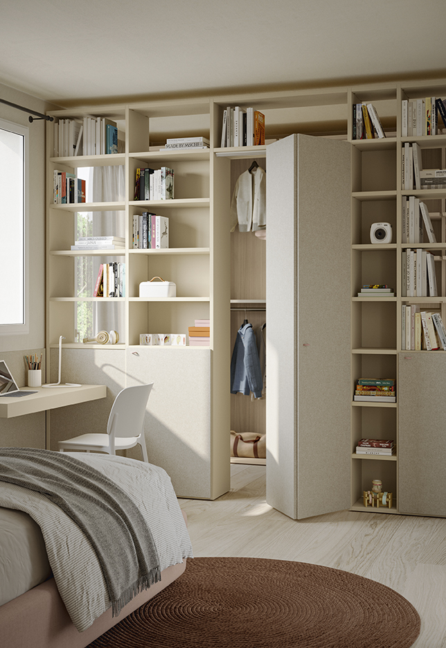 Libreria accessori camerette GO K101 P12