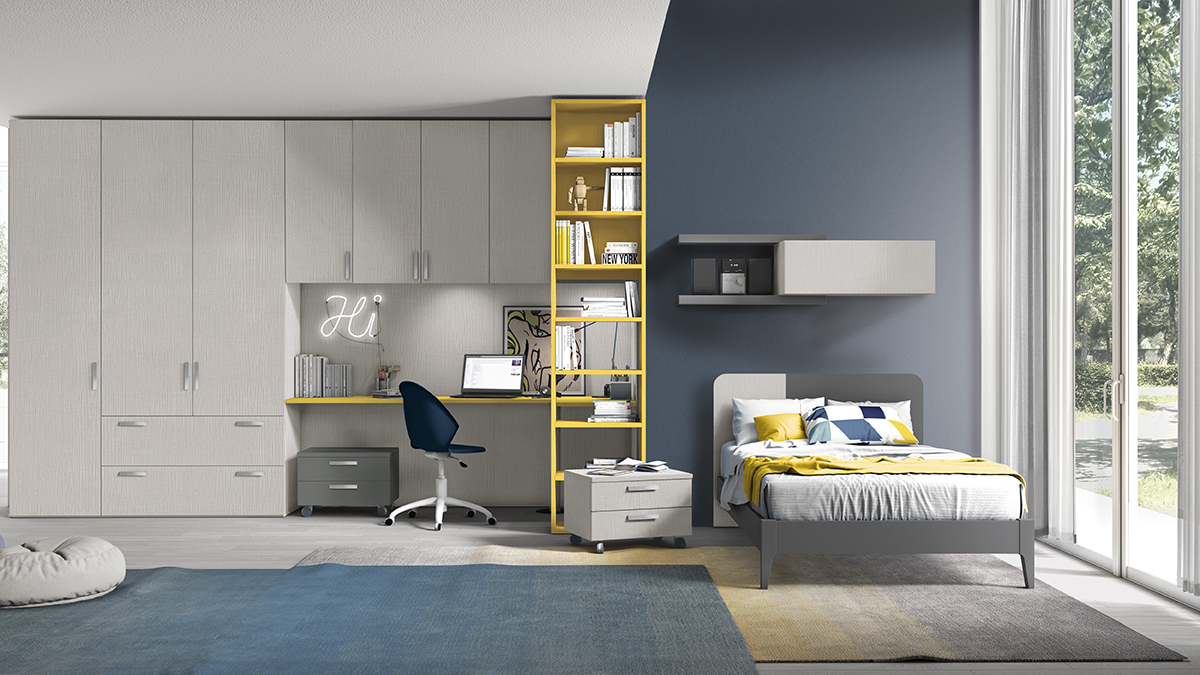 Libreria accessori camerette go y08 p70