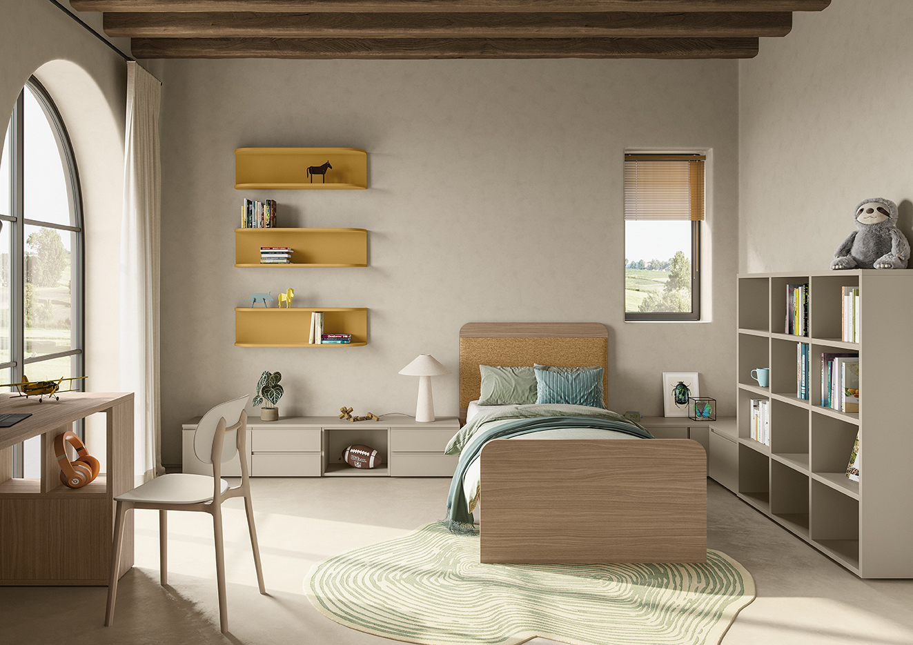 Mensole accessori camerette GO K105 P36