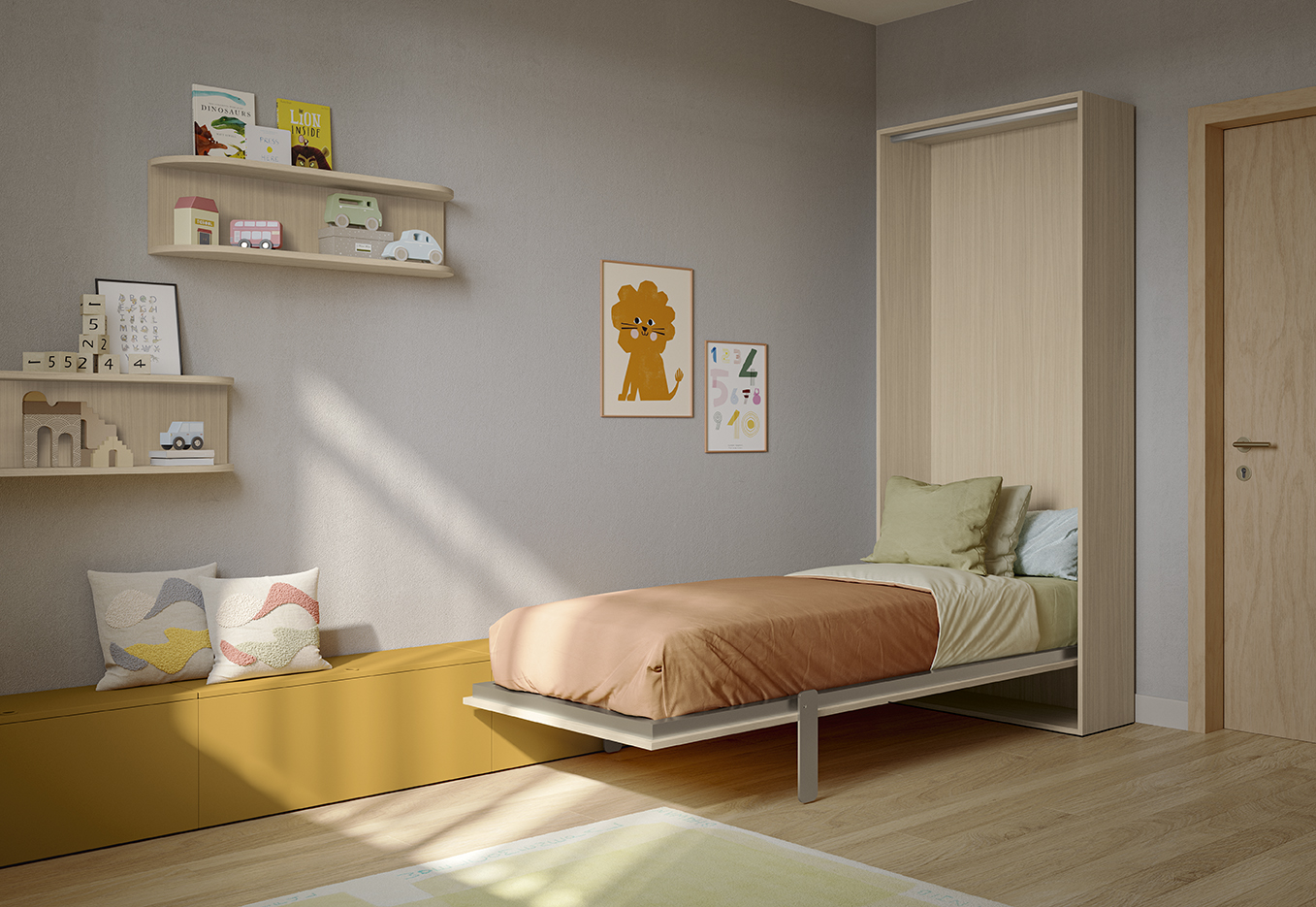 Mensole accessori camerette GO K124 P188
