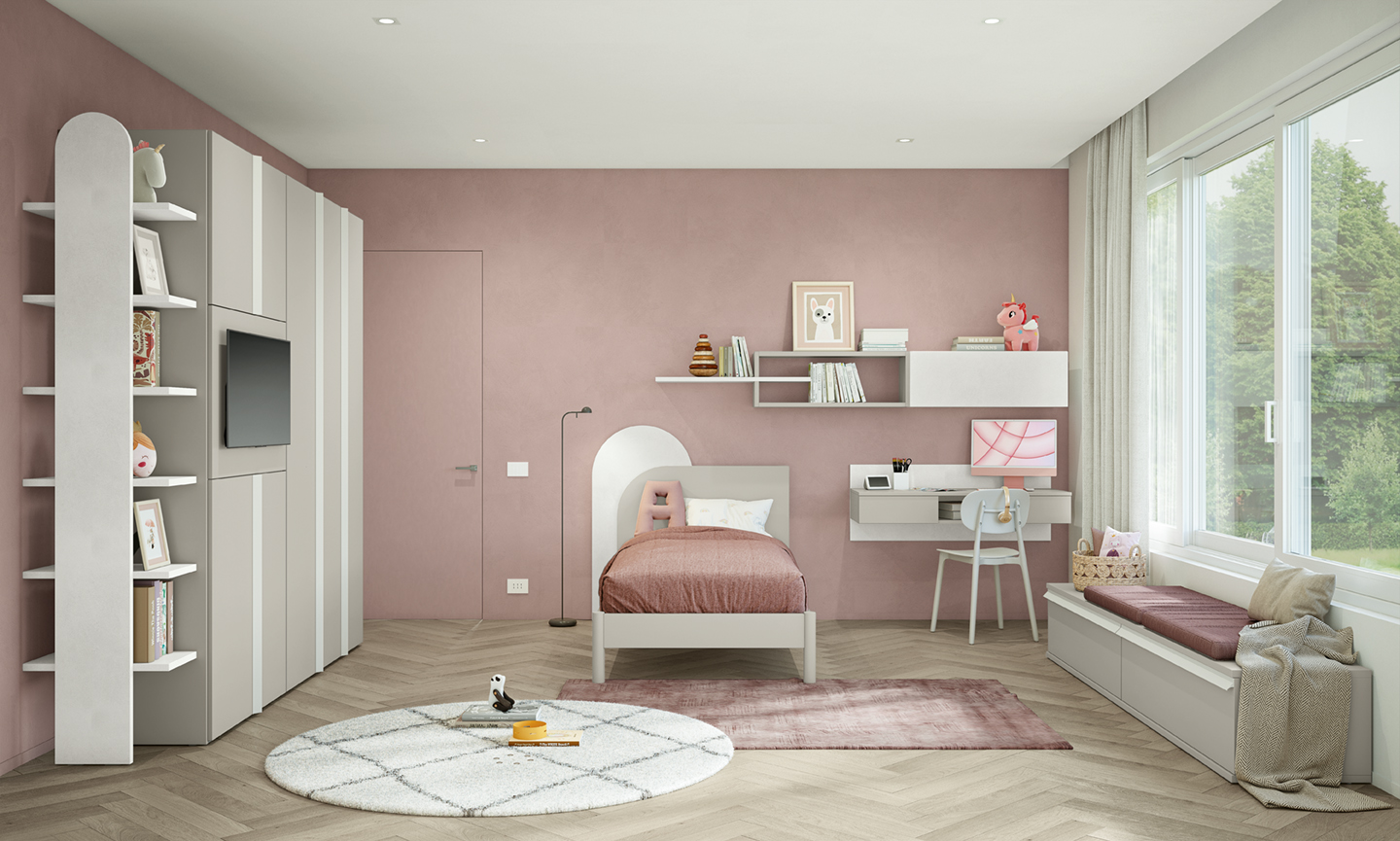 Mensole accessori camerette vo kid c002 p12 13