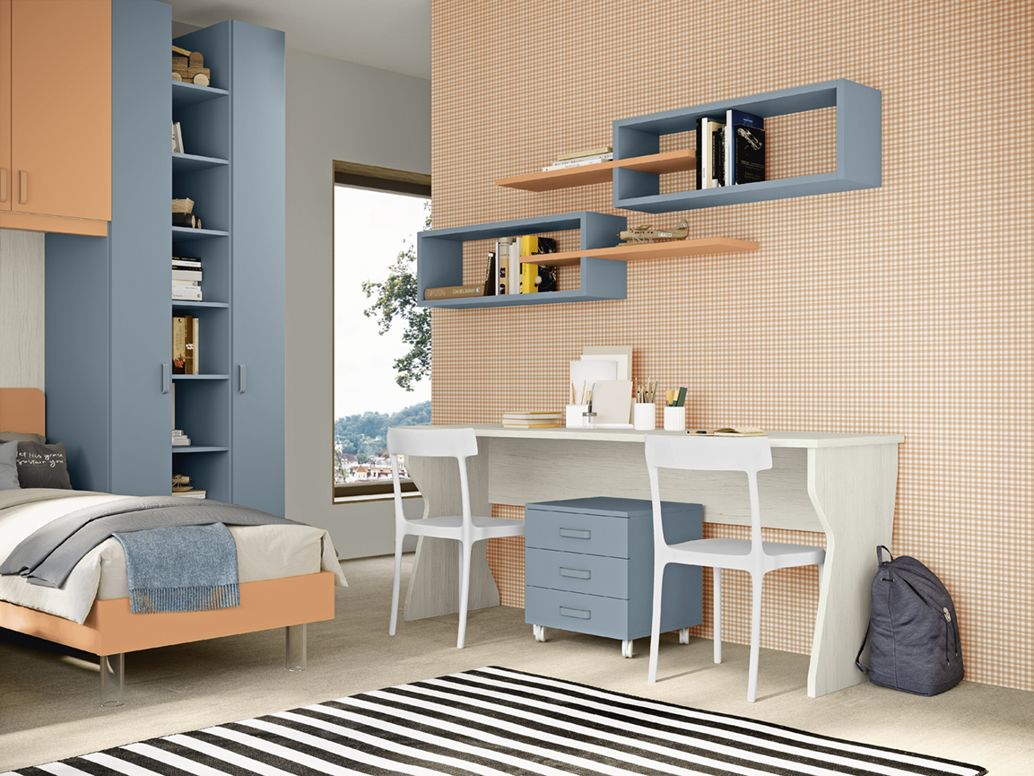 Scrivanie bambini ragazzi ergonomiche moderne vo kid c030 p140