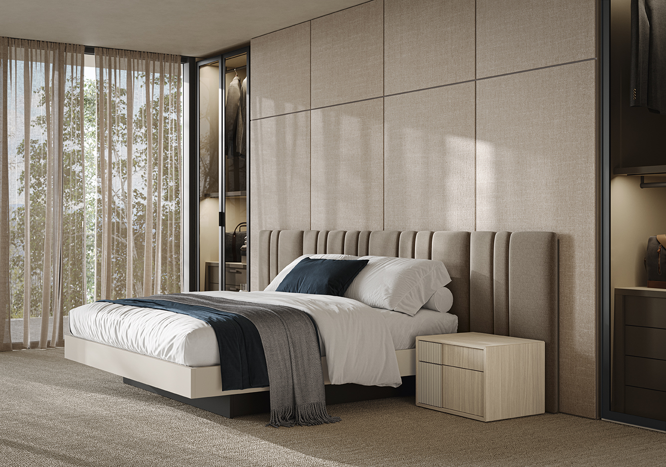 Cassettiera letto accessori design ND N101 P17