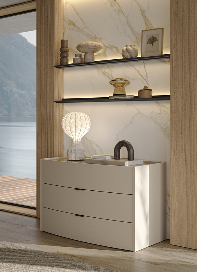 Cassettiera letto accessori design ND N103 P37