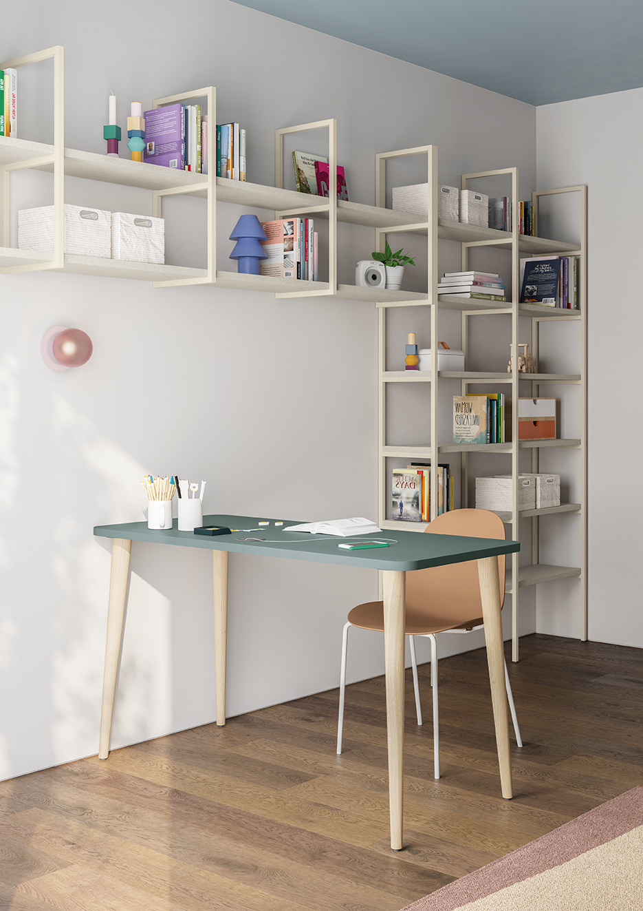 Scrivanie bambini ragazzi ergonomiche moderne GO K102 P20